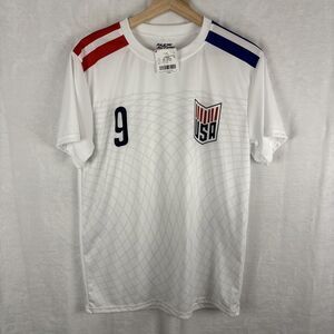 Fast Action Men’s Soccer Jersey  Team USA White Size Medium NWOT